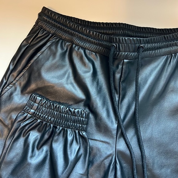 Leather Joggers - Picture 1 of 5